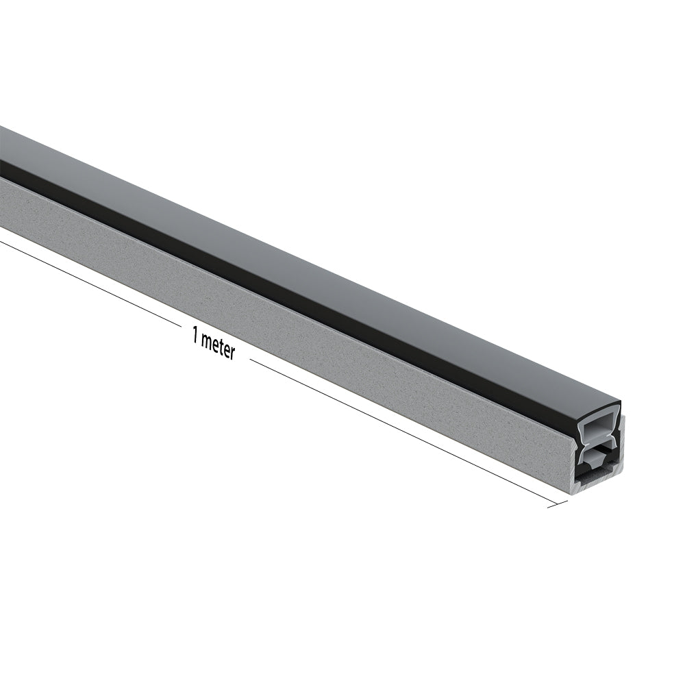 Black Silicone Flexible LED Neon channel VBD-N1010-SF-B
