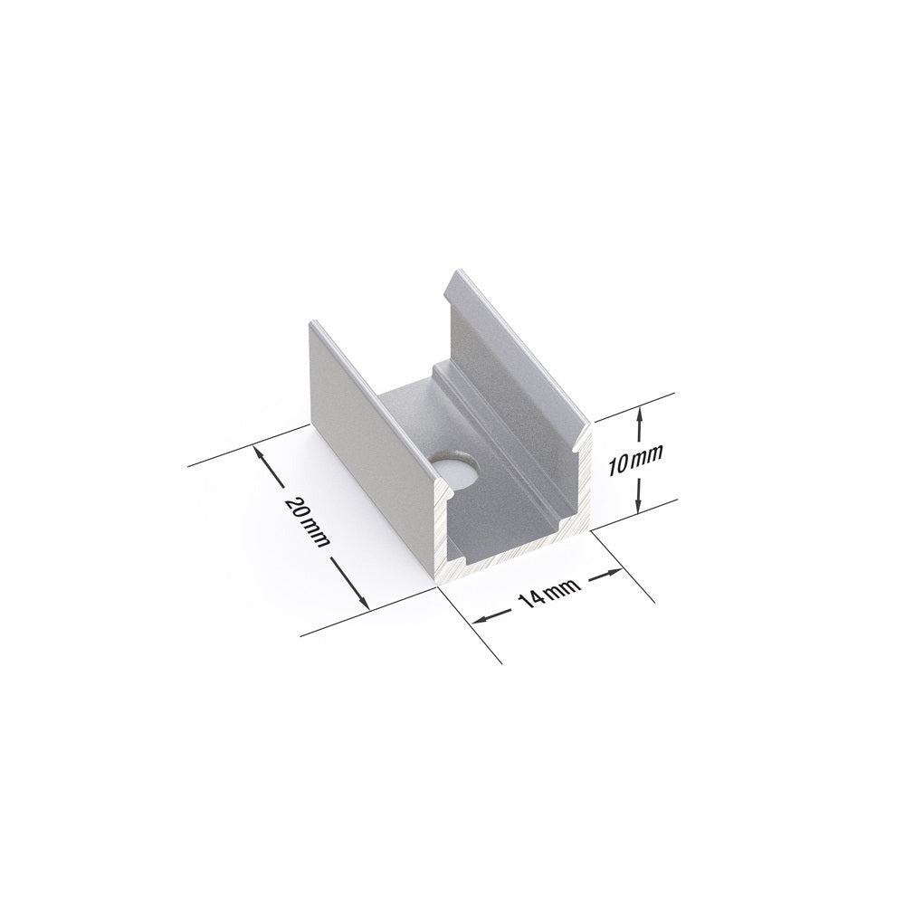 Neon LED Channel Mounting Clips VBD-CLN1212-MC - gekpower
