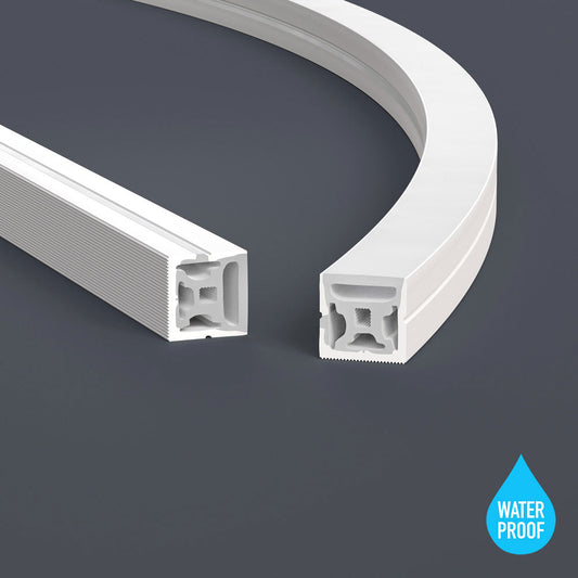 White Silicone Flexible LED Neon channel VBD-N2020-SFD-W