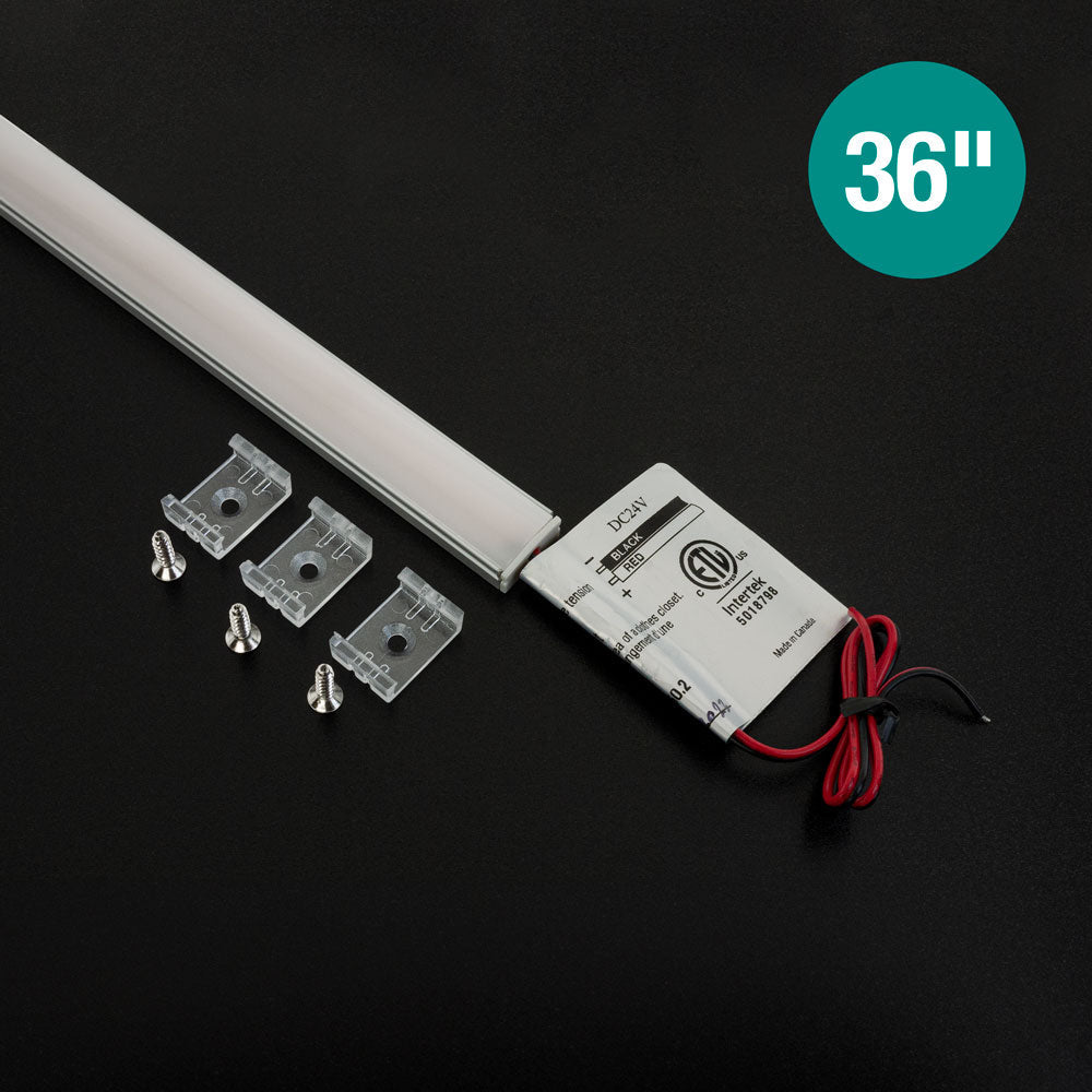 3ft Linear Under Cabinet Lights VBD-COB-24V-510L-3K-S5-3