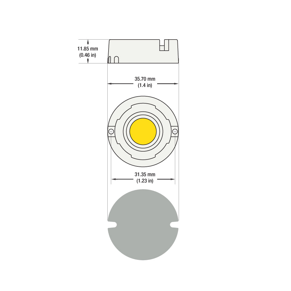 CDHT-042-30135-120V-3000K G11 COB Paragon LED Module