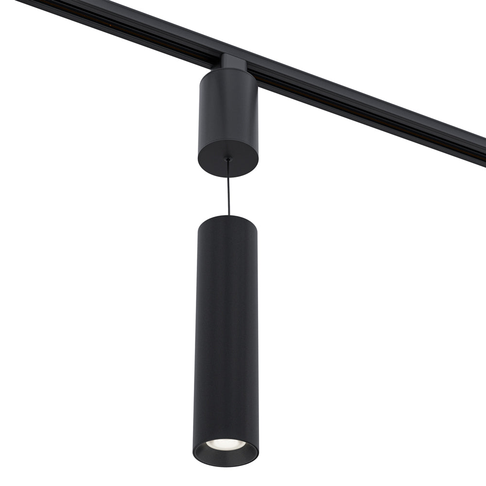 Adjustable height Black Track Pendant Light Dimmable VBD-GD22D10D-3CCT-B, 120V 10W 3CCT 36 Degree