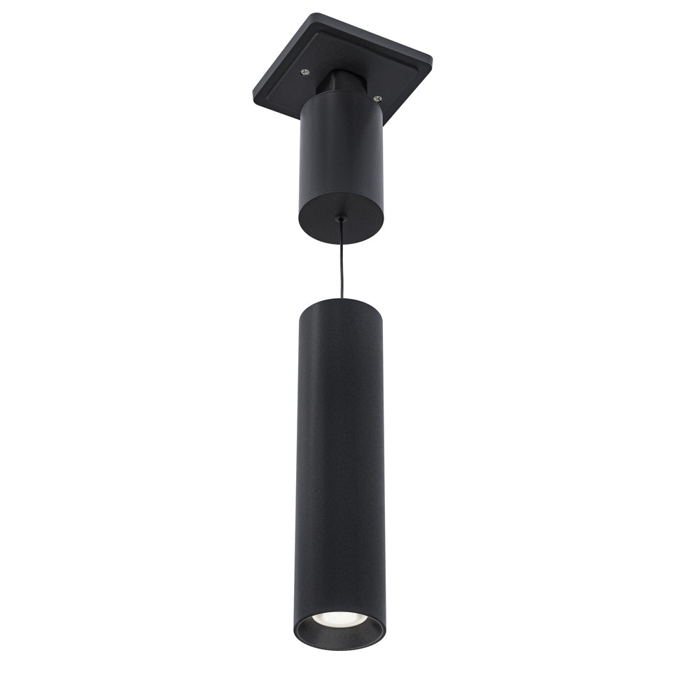 Adjustable height Black Track Pendant Light Dimmable VBD-GD22D10D-3CCT-B, 120V 10W 3CCT 36 Degree