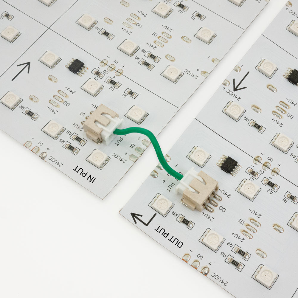 Flexible Digital LED Backlight Sheet for behind Stone and Glass, 24V 83.1W 3000K(Warm White), gekpower