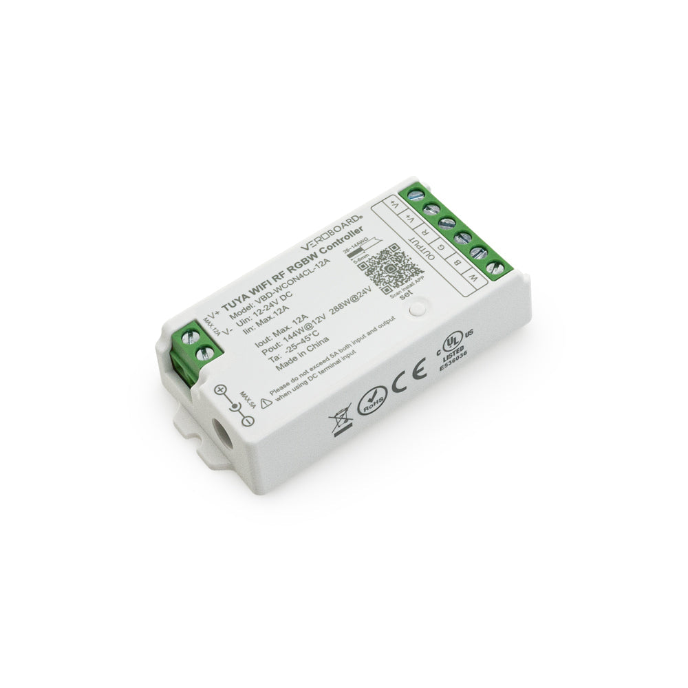 VBD-WCON4CL-12A-RGBW RF LED Light RGBW Receiver 2.4G Tuya App