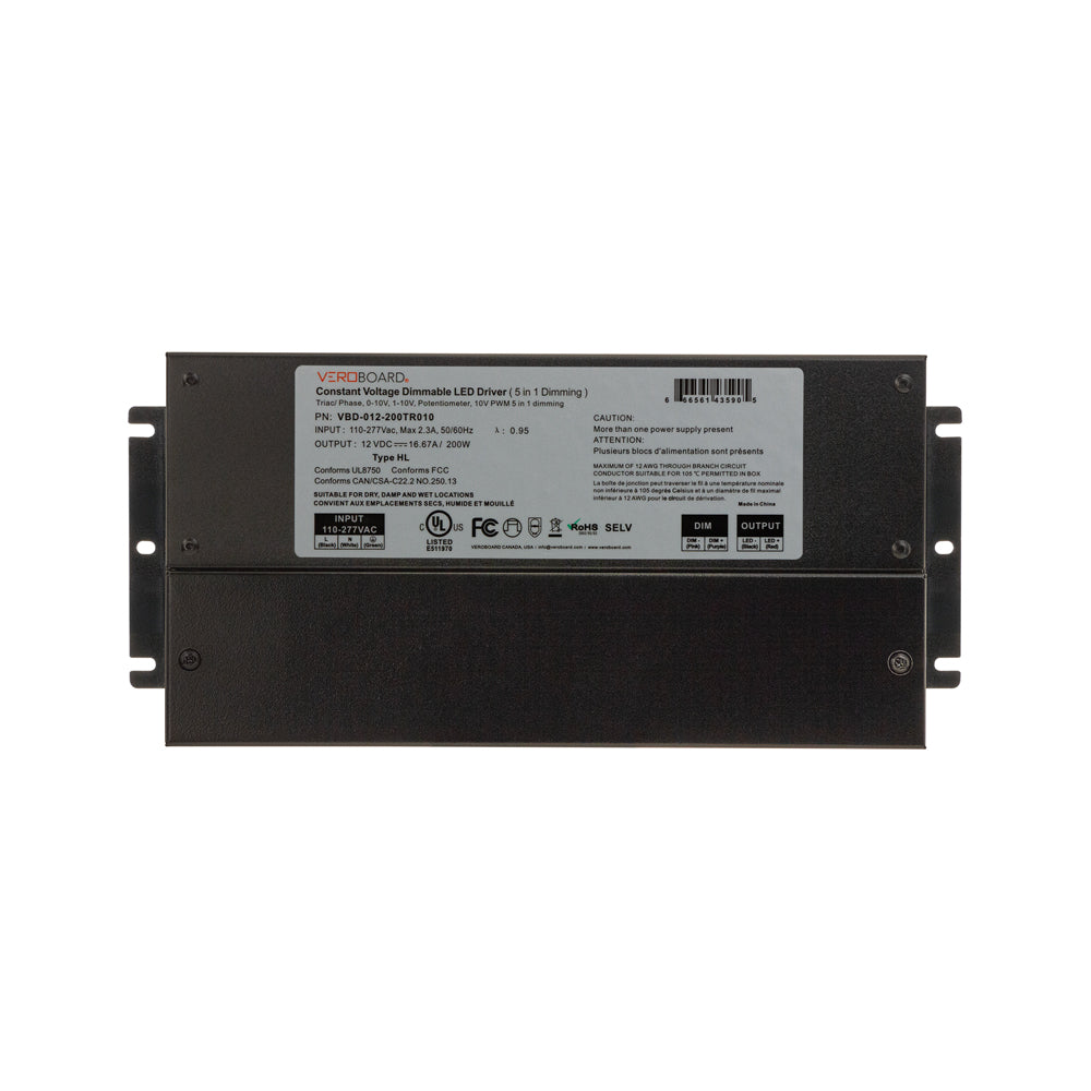 5 in 1 Dimming LED Driver VBD-012-200TR010
