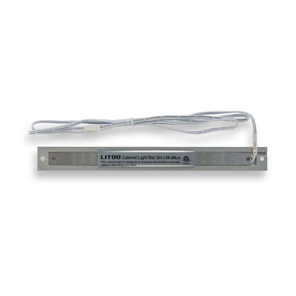 8 Inch Linear Cabinet Light 24V 4.5W - Silver Grey