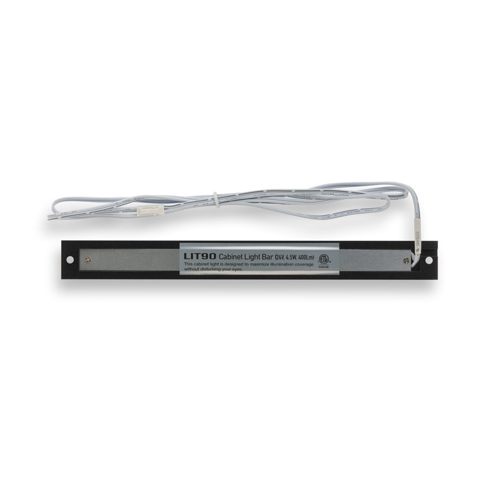 8" Linear Cabinet Light - 24V 4.5W Black