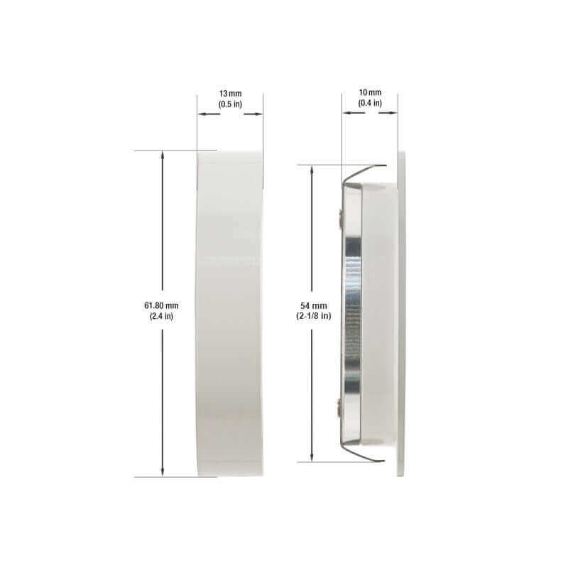 VBUN-2R25-1224V-6CCT-White Round Cabinet Light 12-24V 2.7W selectable 6CCT