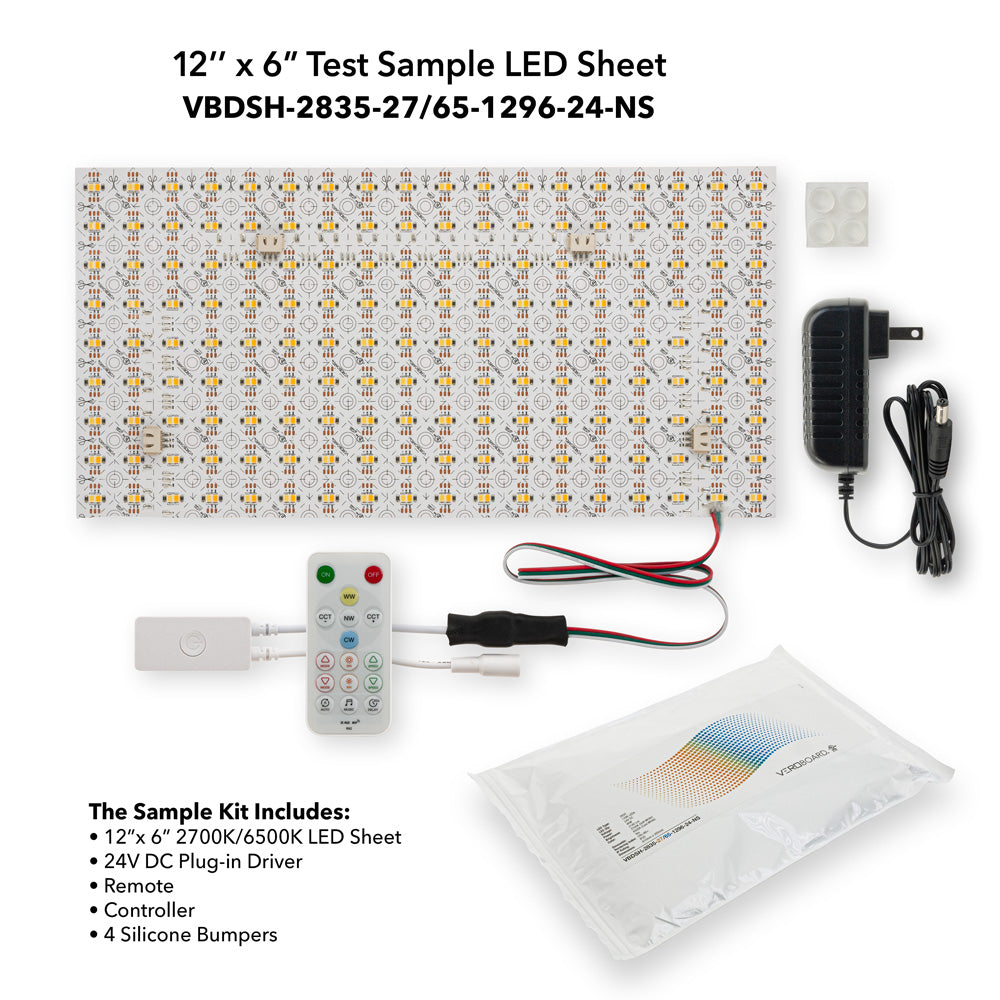 27K/65K Test Sample Kit with Bumper & Remote