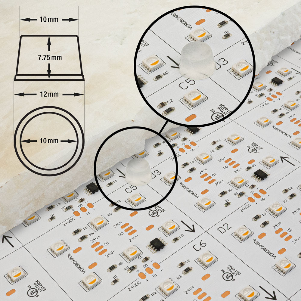 Flexible RGB LED Backlight Sheet - 24V 100W