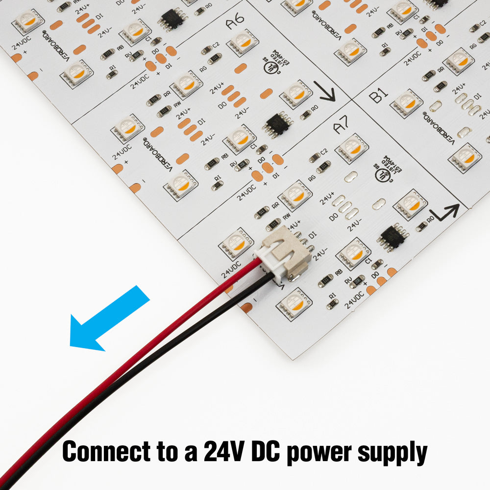 Flexible RGB LED Backlight Sheet - 24V 100W
