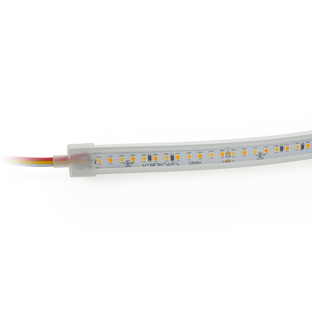 Custom cut Outdoor Hybrid Adjustable Color Temperature LED Strip - 24V 5(w/ft) 1126(Lm/ft)