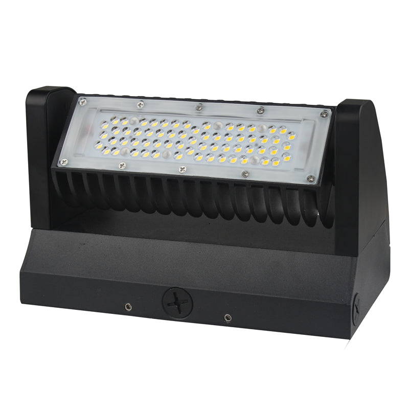 Votatec Rotatable Wall Pack – Single Head AST-RWP01B-60WH1CYT1SA1-BR50 120-347V 60W CCT(5K)