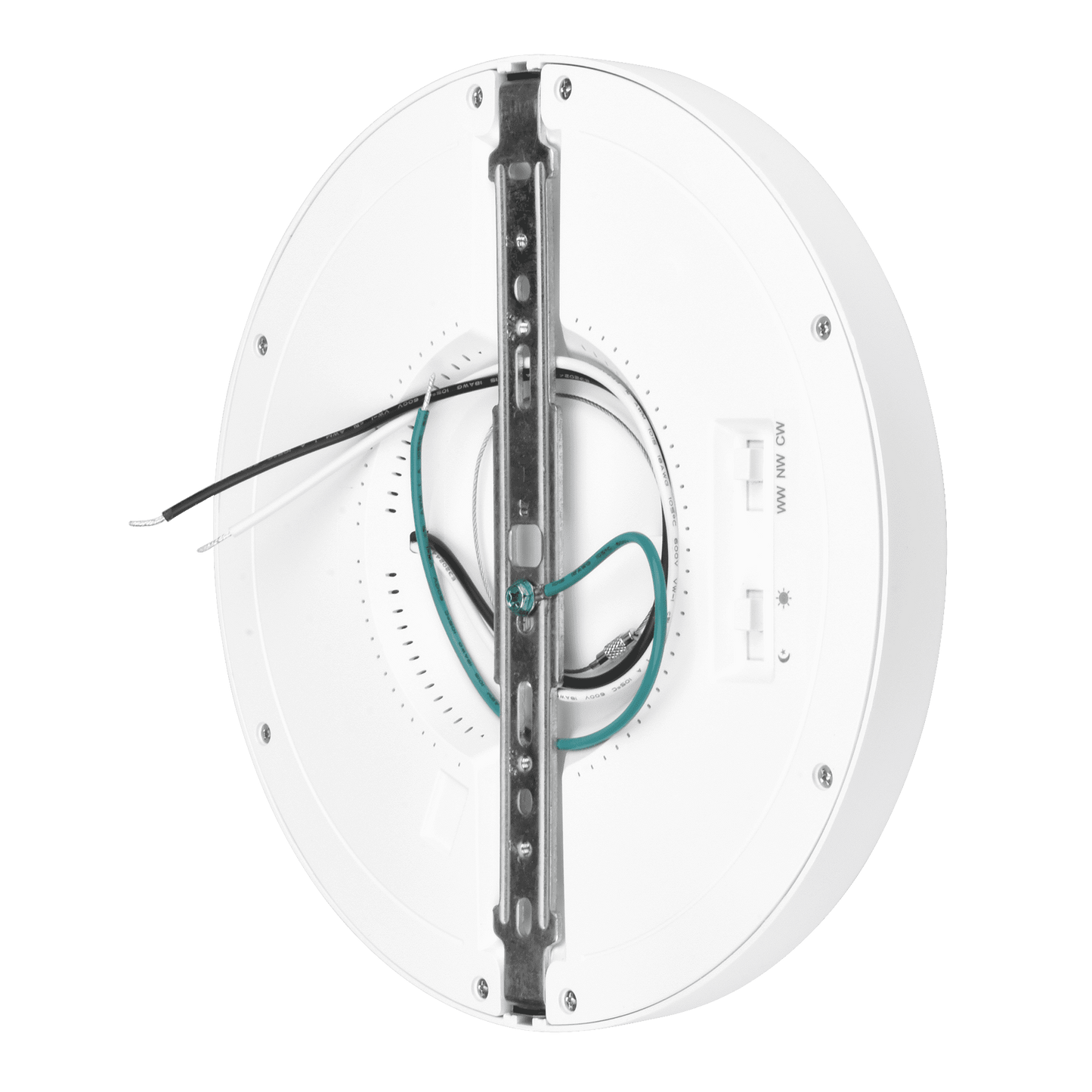 Votatec 6.5″ PIR Sensor Slim Flush Mount LED HM07-PR7-12W120-3CCT-MS-SA 120V 12W CCT(3K, 4K, 5K)