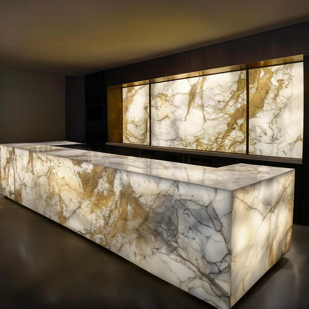 Flexible LED Light Sheet for behind Stone and Glass