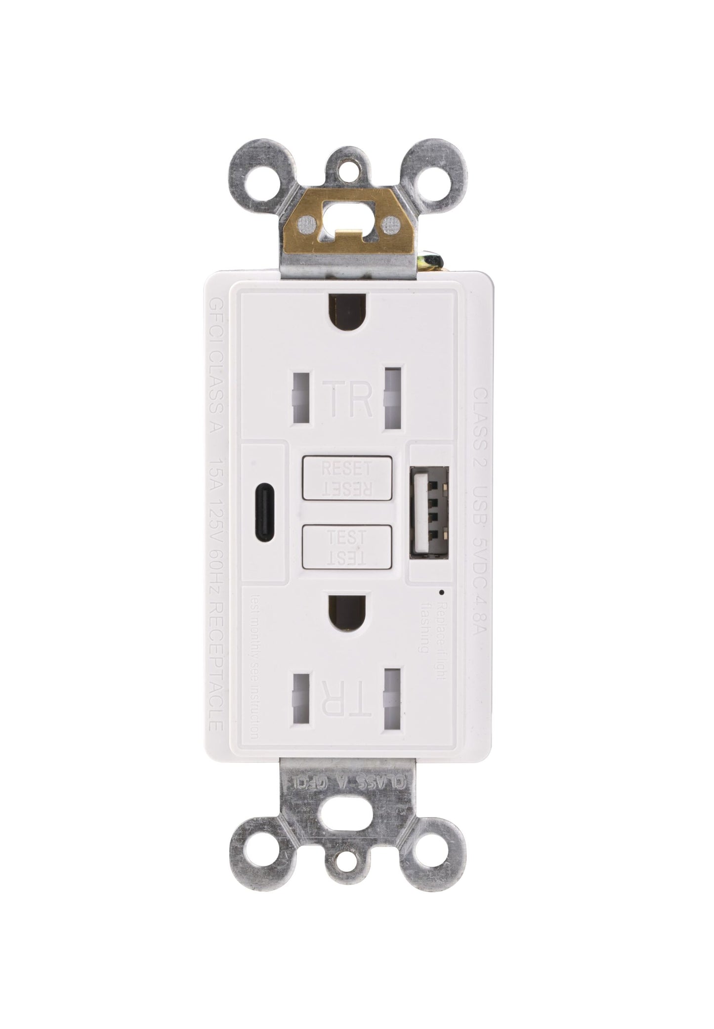 Votatec GFCI & USB Charger BCG-004U 125V 20A
