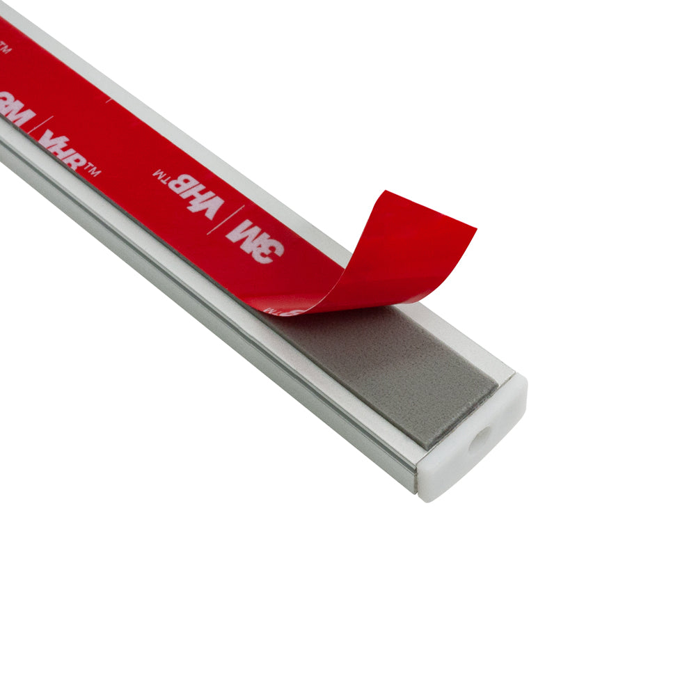 Low Profile Linear Aluminum LED Channel for LED Strips 1Meter(3.2ft) VBD-CH-S5, Gekpower