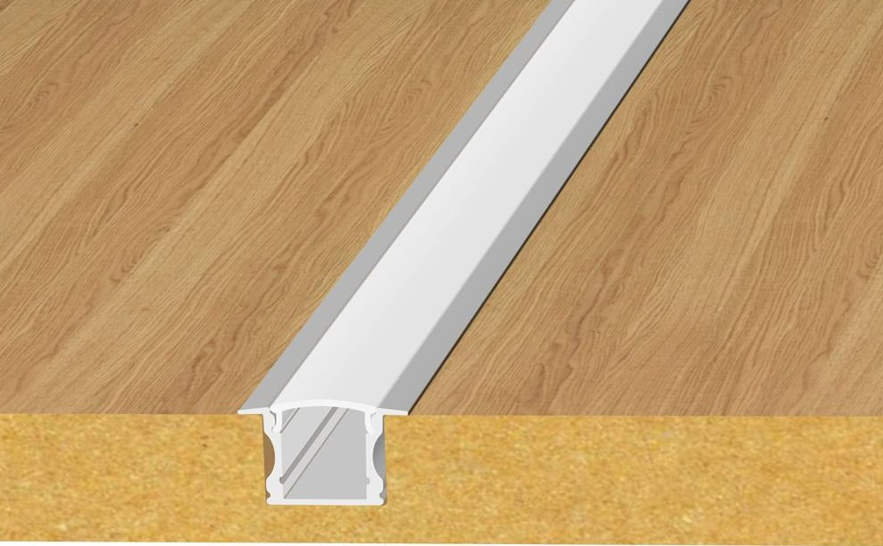 15mm Deep Dot-Free Recessed Aluminum Linear LED light 12V - RF1 - GekPower