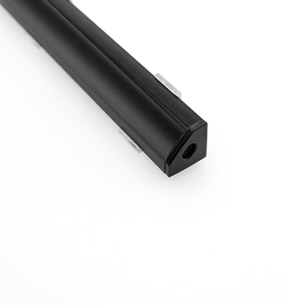 Corner Mount Black Aluminum Linear LED light 12V - C2B - GekPower