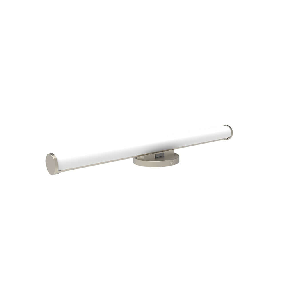 Votatec Round Bath Vanity WS24-044A-xx, 24W 2700K/ 3000K/ 3500K/ 4000K/ 5000K ADJ 120V Black Brushed Nickel