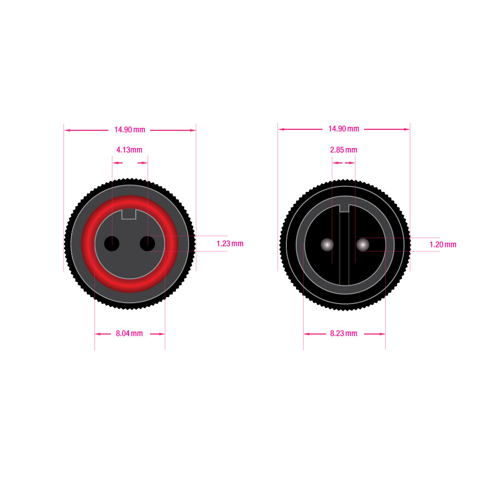 Wall Washer Connecting Cable, B61B1234-Male 50cm(1.6ft)