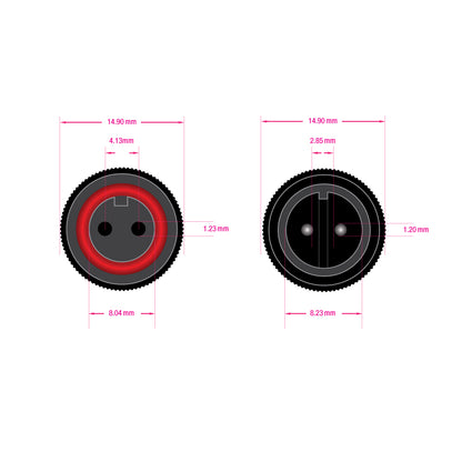 Wall Washer Connecting Cable, B61B1234-Male 50cm(1.6ft)