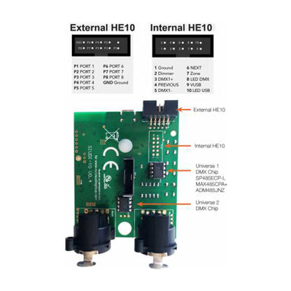 Nicolaudie Architectural SLESA-U10 Stand Alone DMX Controller WiFi USB 512-1024 Channels