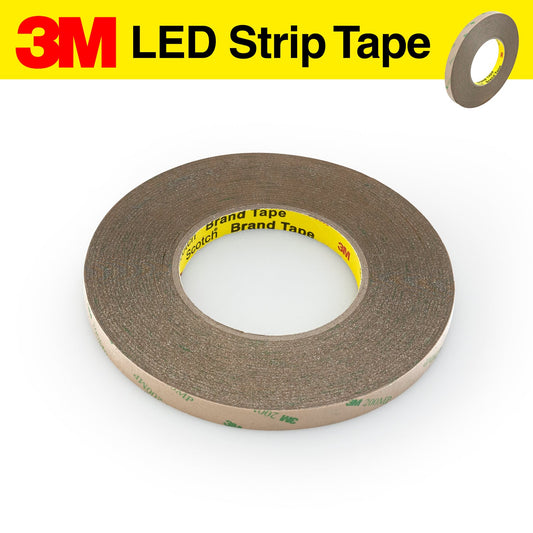 9080 3M Double-Sided Tape 10mm Width 50 Meter Roll for LED Strips