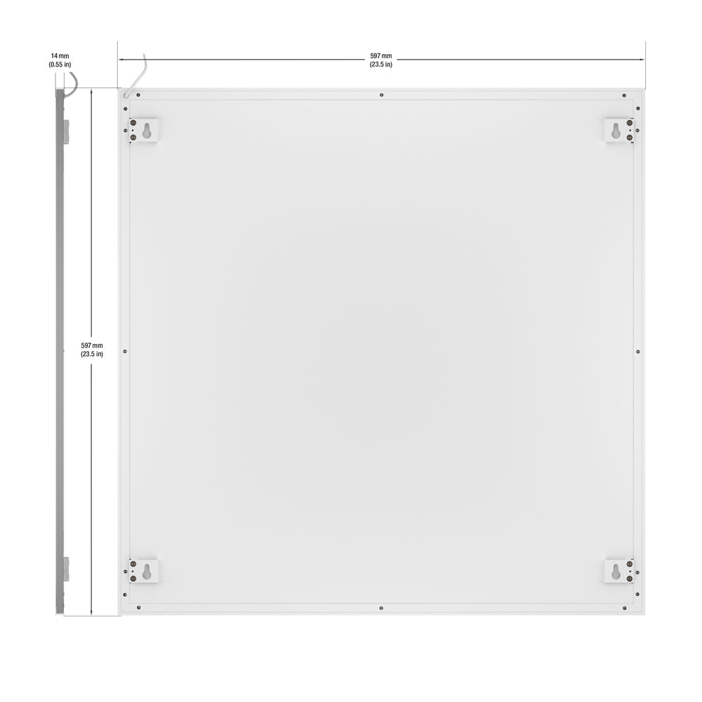 2ft x 2ft 24V Dimmable LED Panel Light 32W 6000K(Cool White)