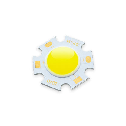 7W Constant Current COB LED Chip 3000K(Warm White), gekpower