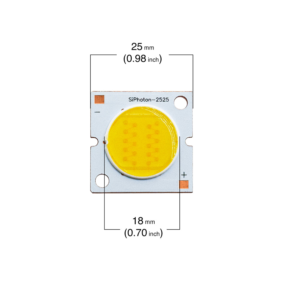 15W Constant Current COB LED Chip 3000K(Warm White)