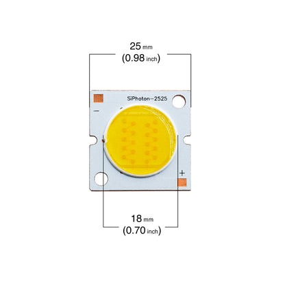 15W Constant Current COB LED Chip 3000K(Warm White)