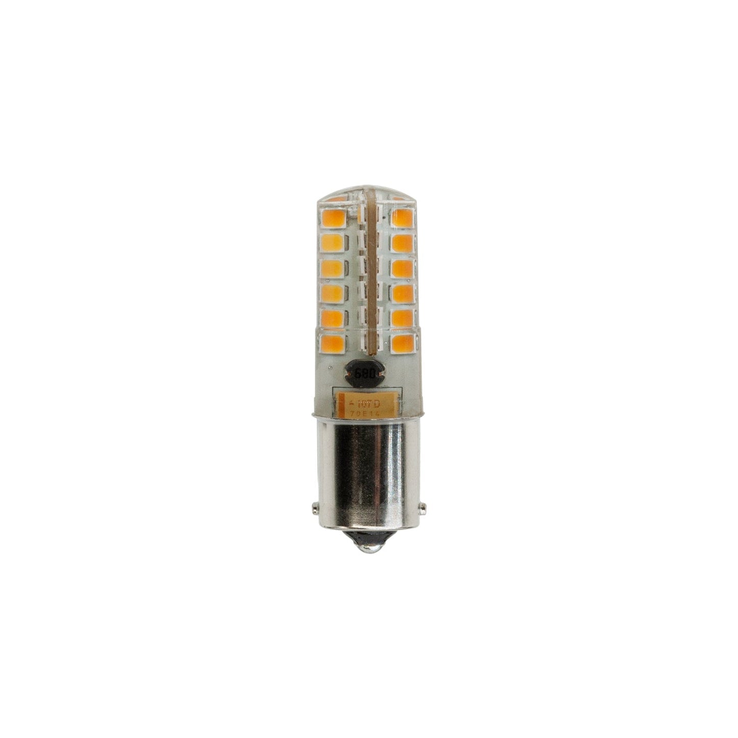 BA15S SC Bayonet Base 1156 LED Bulb,12V 3W 3000K(Warm White) - GekPower