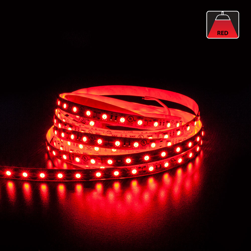 5M(16.4ft) Indoor LED Strip 5050, 12V 4.5(w/ft) 60(LEDs/m) CCT(Yellow, Red, Blue, Green) - GekPower