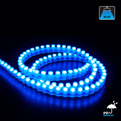 1M(3.2ft) Great Wall DIP LED Strip GW, 12V 2.5(w/ft) CCT(Green, Red, Blue, Yellow) - GekPower