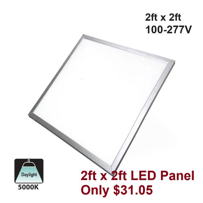 2ft x 2ft 120V Dimmable LED Panel Light 45W 5000K(Daylight) (Store Pickup Only)