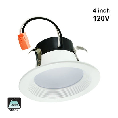 4 inch Retrofit Dimmable Recessed LED Downlight / Ceiling Light HT-EAD4-0912W-502AP-CC, 120V 12W 5000K(Daylight) - gekpower