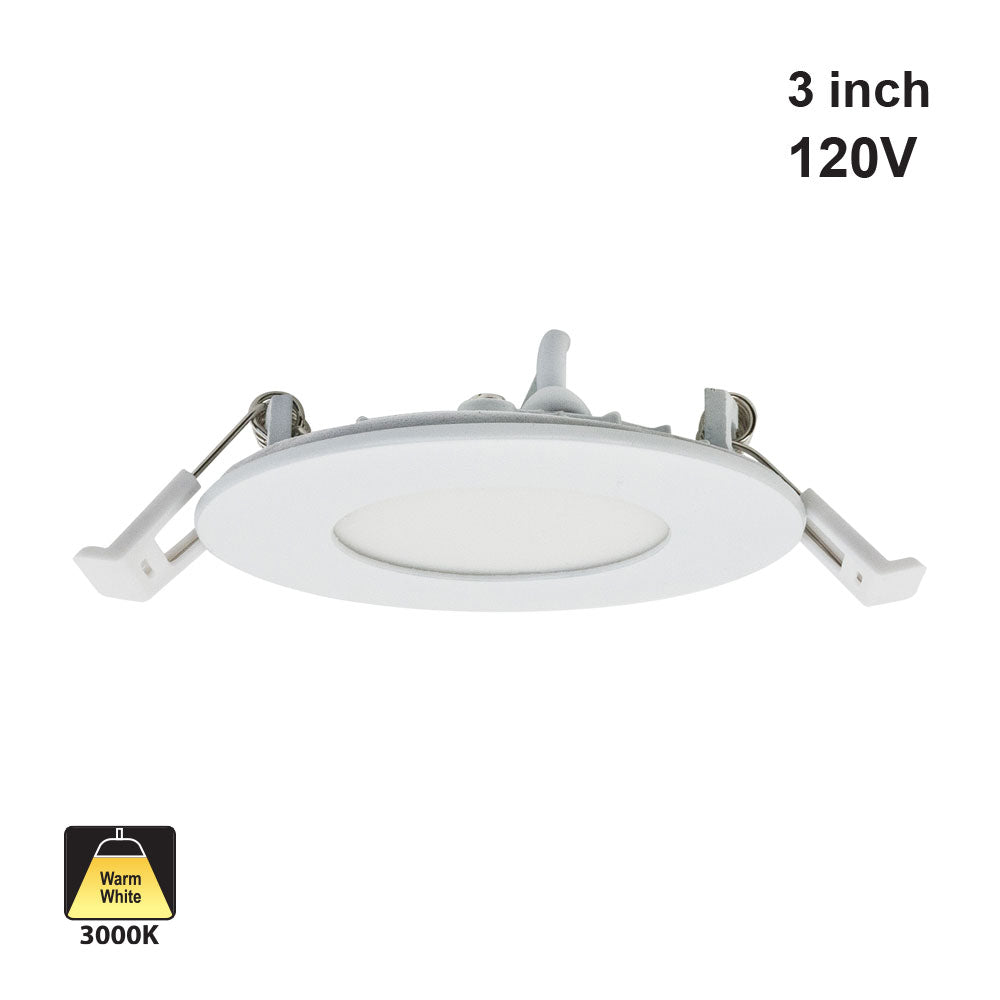 3 inch Dimmable Recessed LED Downlight / Ceiling Light – Gekpower-Canada