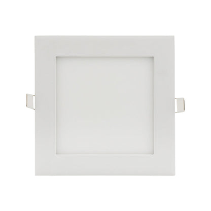 LP-ULFTD-17512 6 inch Square LED Panel Light 120V 12W Dimmable 5000K(Daylight), gekpower