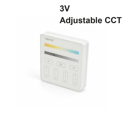 Mi-Light B2 4-Zone Adjustable Color Temperature Panel Remote LED Controller, works with FUT035