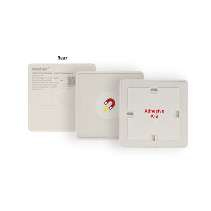Mi-Light B2 4-Zone Adjustable Color Temperature Panel Remote LED Controller, works with FUT035