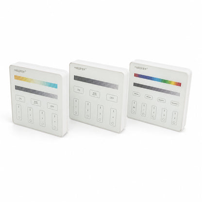 Mi-Light B3 4-Zone RGB RGBW Smart Touch Panel Remote LED Controller