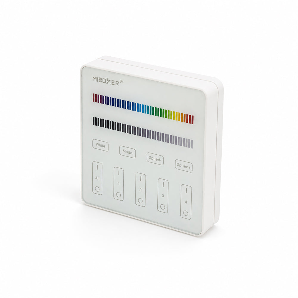 Mi-Light B3 4-Zone RGB RGBW Smart Touch Panel Remote LED Controller