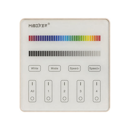 Mi-Light B3 4-Zone RGB RGBW Smart Touch Panel Remote LED Controller