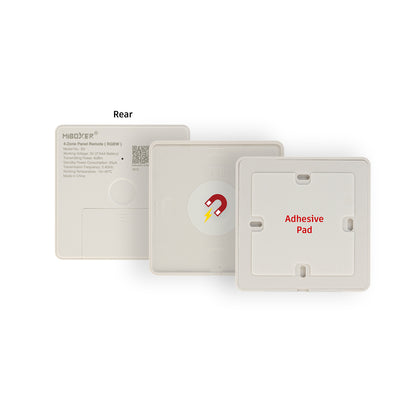 Mi-Light B3 4-Zone RGB RGBW Smart Touch Panel Remote LED Controller