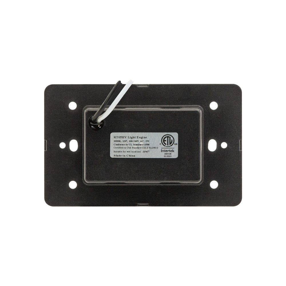 RT05HV 120V Single Gang LED Step light 2W 3000K (Engine Only)