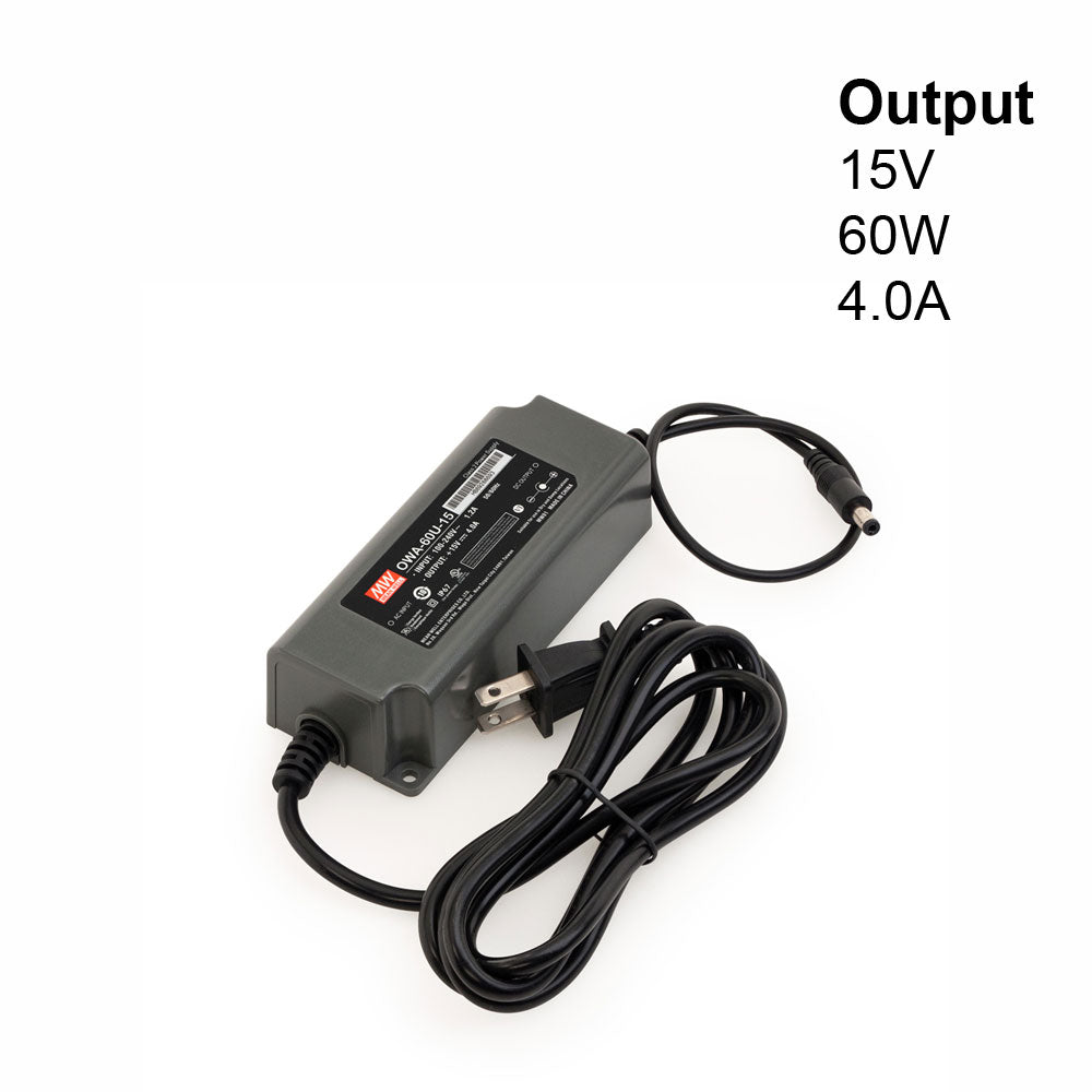 MW Constant Current + Constant Voltage LED Driver 15V 60W – Gekpower-Canada