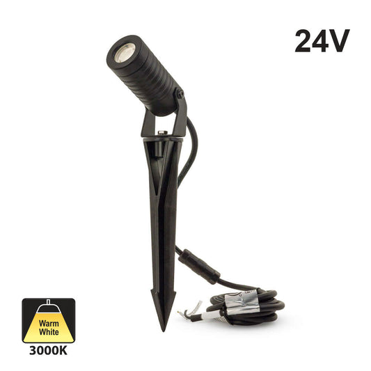 B3AB0157 Outdoor LED Landscape Spotlight, 24V 2.6W 3000K(Warm White)