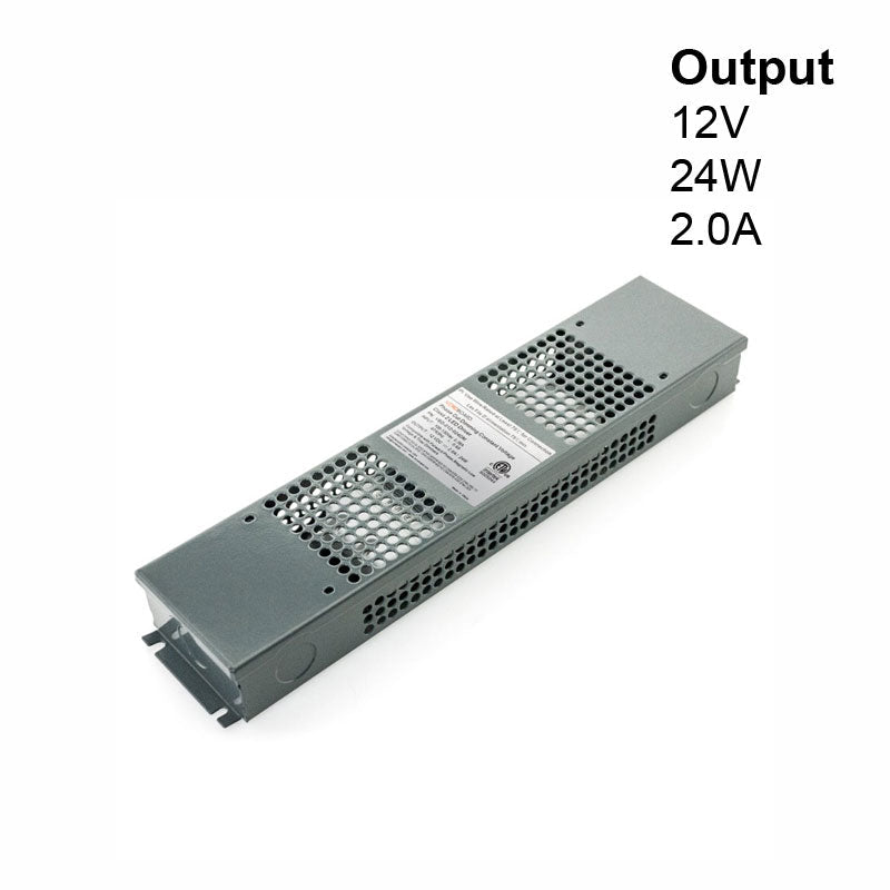 VBD-012-024DM Triac Dimmable Constant Voltage LED Driver, 12V 2.0A 24W, gekpower